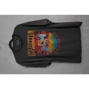 Led Zeppelin U.S. Tour 1975 Graphic T-Shirt 2XL